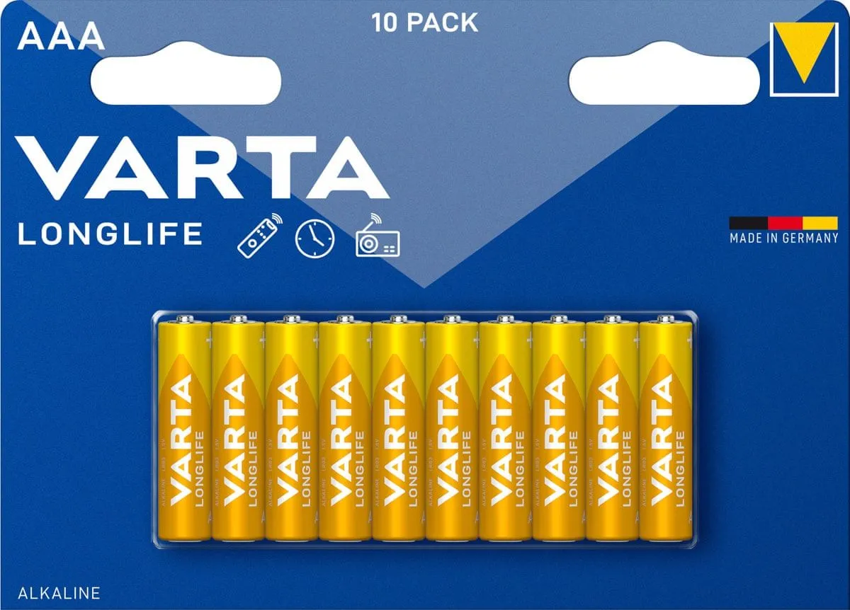 Varta Baterie Varta 4103, AAA/R03 alk.LONGLIFE B10 null