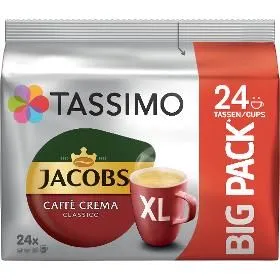 TASSIMO CAFFEE CREMA CLASSICO XL 24ks TASSIMO null