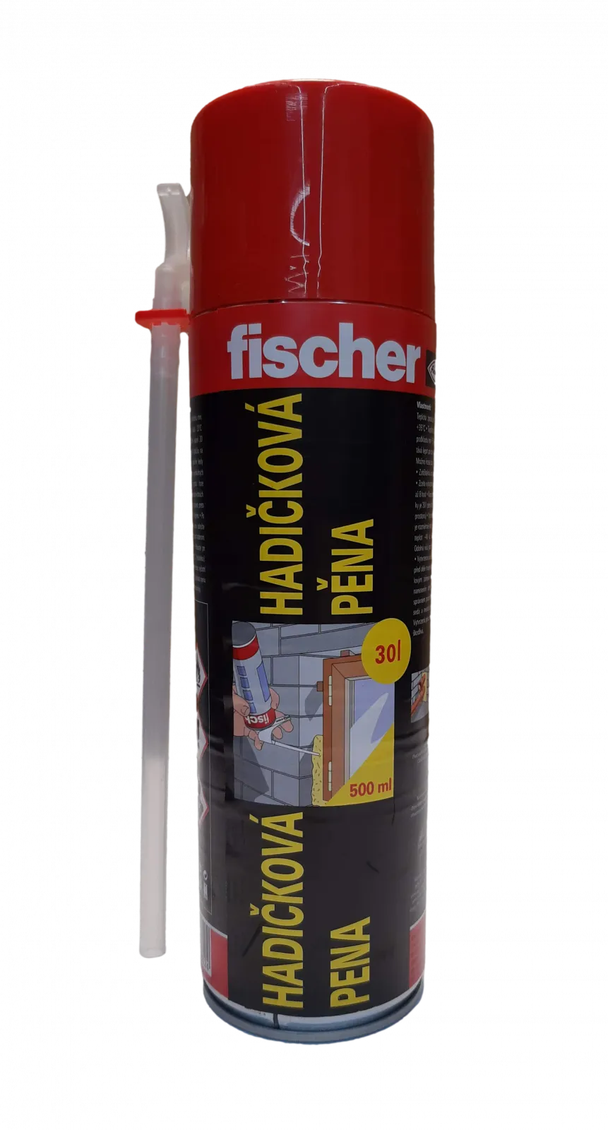 Montážní pěna letní trubičková PU 500 ml Fischer