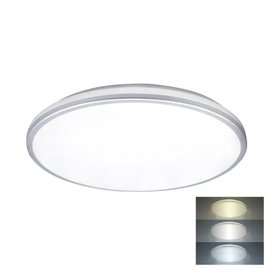 Solight Solight LED osvětlení s ochranou proti vlhkosti, IP54, 24W, 2150lm, 3CCT, 38cm - WO797 null