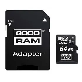 GOODRAM MicroSDXC 64GB CL10 UHS1 + adap. GOODRAM null