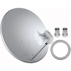 TELE SYSTEM Satelitní set 80 cm + Monoblock Single null