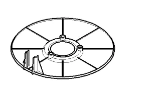 Spodní díl pláště do varné konvice Bosch Siemens - 00498395