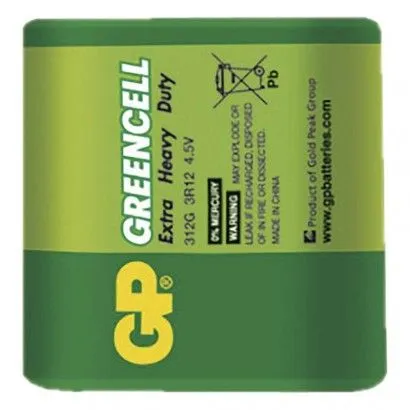 GP Baterie GP Greencell 4,5V (plochá) null