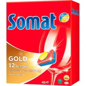 SOMAT GOLD TABLETY 40KS DO MYČKY SOMAT null