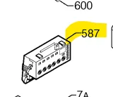 Elektronický modul do myčky nádobí Electrolux AEG