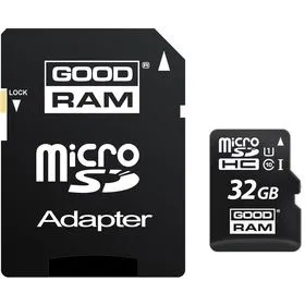 GOODRAM MicroSDHC 32GB CL10 UHS1 + adap. GOODRAM null