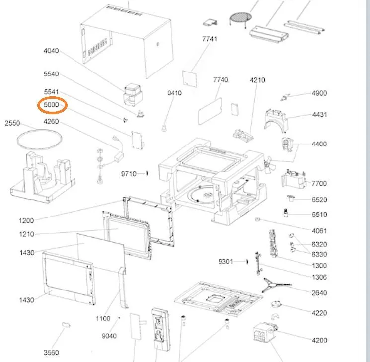 Elektronika mikrovlnná trouba Whirlpool / Indesit - 482000012211