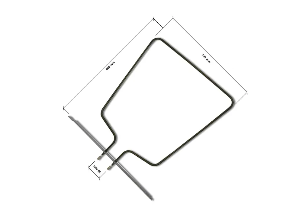 Těleso topné dolní trouba Whirlpool / Indesit - 481925928791